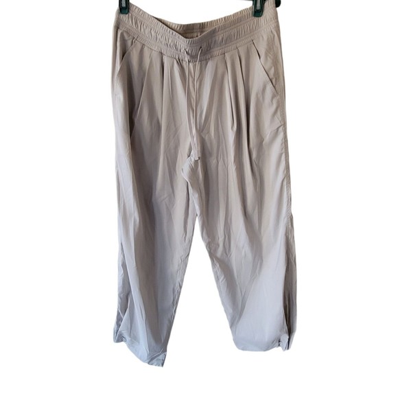 ATHLETA Brooklyn Ankle Pants‎ Women’s Size 8 Beige - Picture 4 of 5